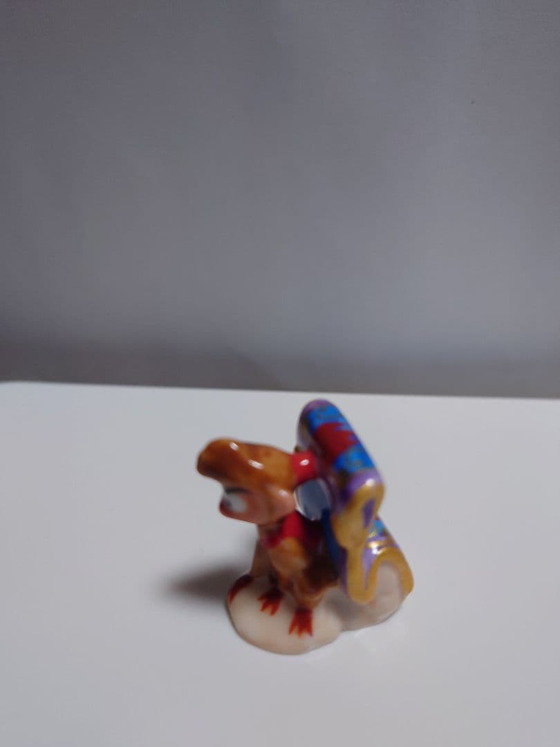 ディズニー ジーニー・アブー ベルメゾン 千趣会 陶器ミニチュア 2個