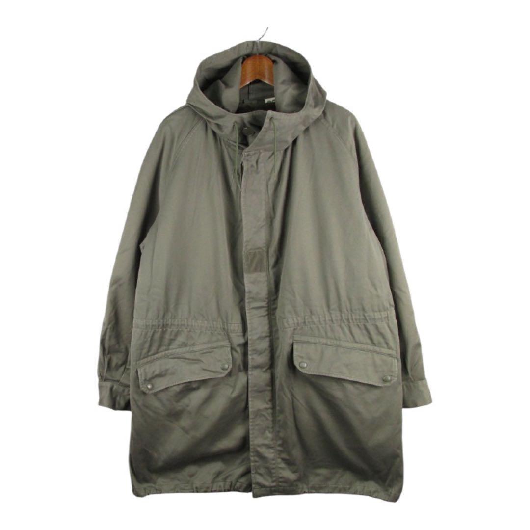 実物 86年 フランス軍 仏軍 M-64 モッズコート ライナー付 92C 70s〜80s フランス軍 M-64 フィールドパーカー モッズコート 1986年