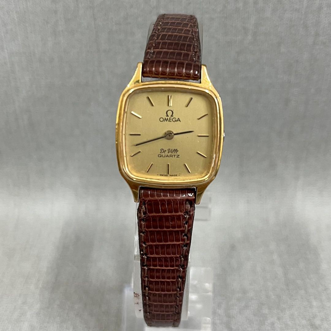 【H】希少✨OMEGA DeVille ゴールド　腕時計　稼動品✨ Omega DeVille Prestige – Analog:Shift