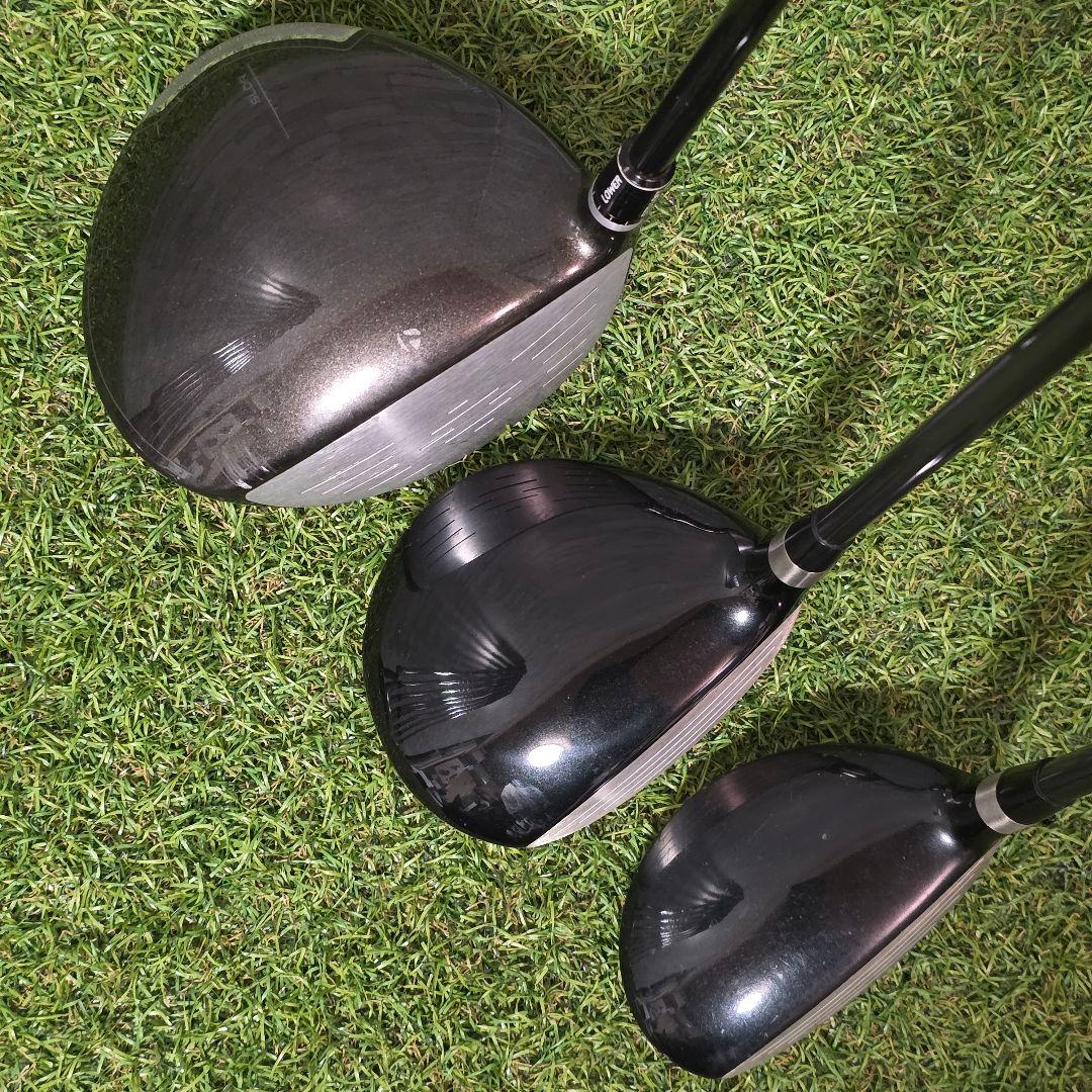 ゴルフクラブメンズセット クリーブランド テーラーメイド SLDR フル
