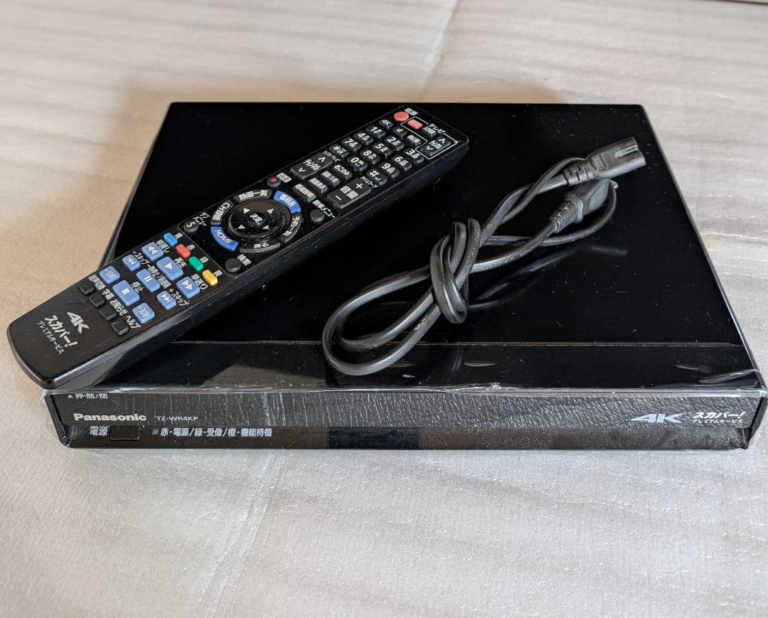 【ジャンク】Panasonic チューナー TZ-WR4KP スカパー！、2番組同時録画が可能な4K対応チューナーを7/20販売 - 価格.com