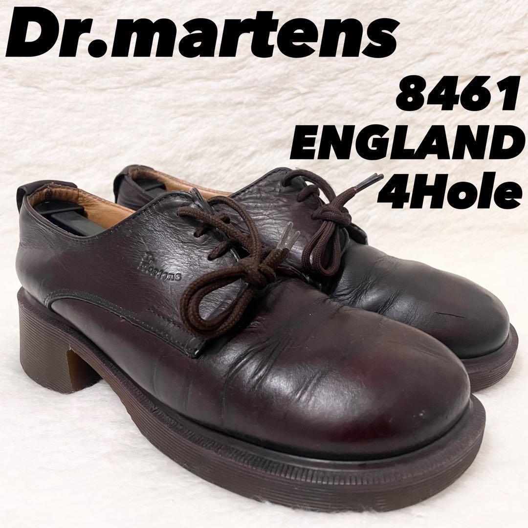 Dr. Martens マーチン 4ホール イングランド 8461 濃茶 英国 - メルカリ
