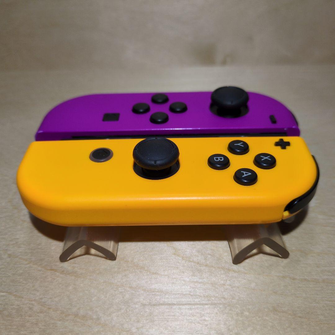 Nintendo Switch ジョイコン 高耐久スティック交換済み 紫 橙 - メルカリ
