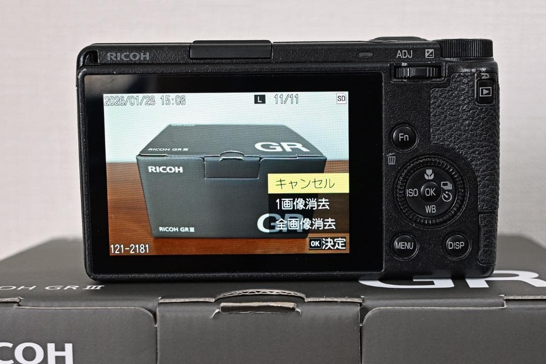 RICOH GR III 【ショット回数2181回】