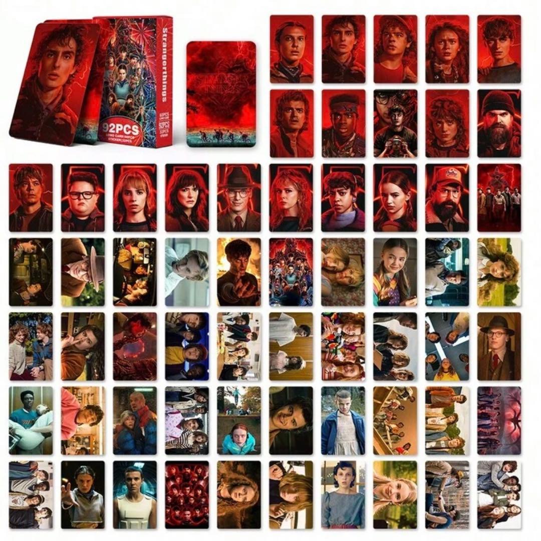 92枚入】ストレンジャーシングス トレカ＆ミニシール - メルカリ