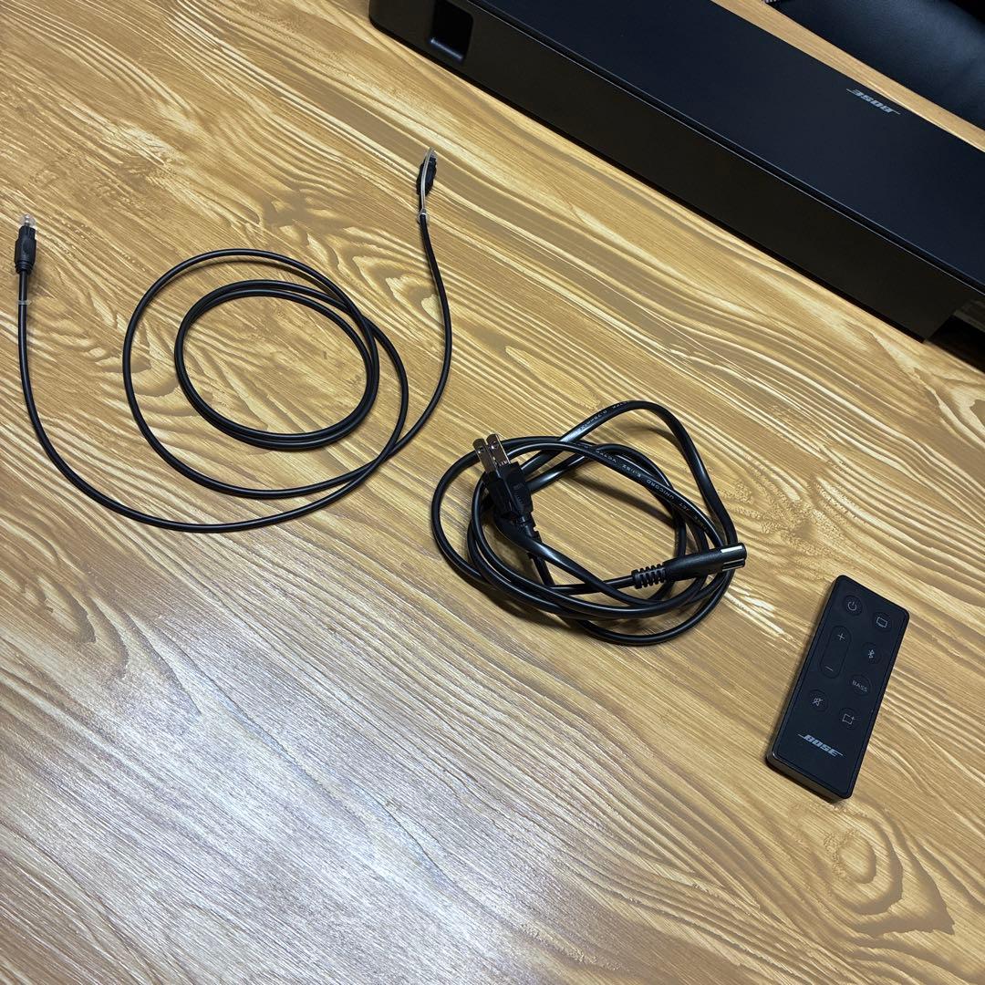 Bose サウンドバー スピーカー ブラック リモコン付き（型番 431974