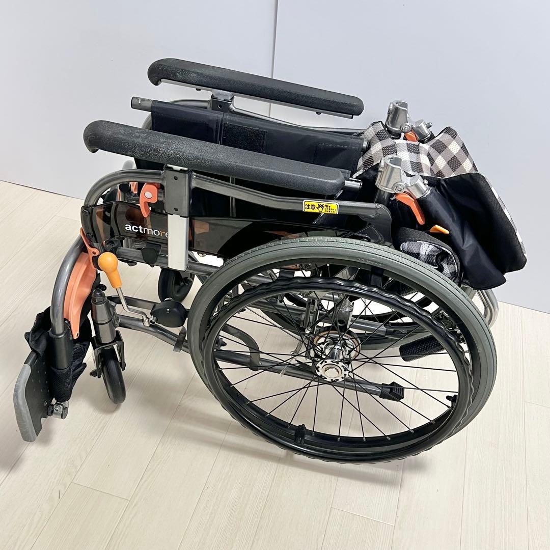 車椅子 アクトモア actmore C1620-40 車いす 自走 介助ブレーキ - メルカリ