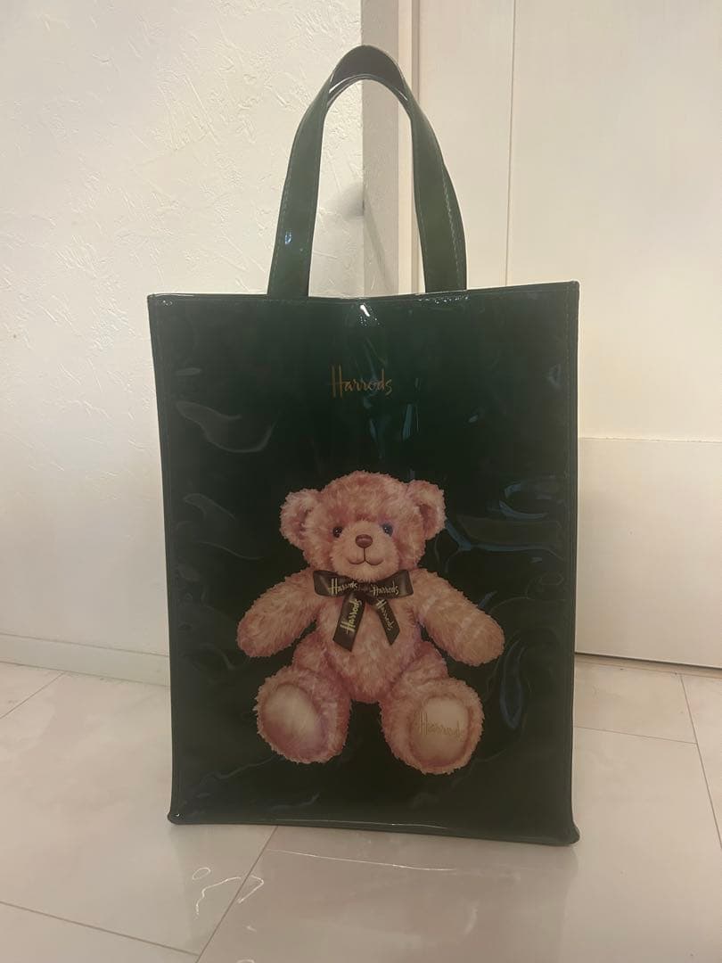 Harrods ハロッズ ジェイコブベア トートバッグ Mサイズ クマ美品