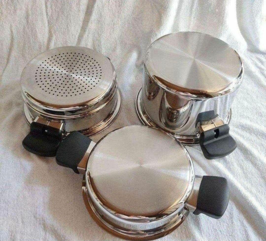 アムウェイ 2024年製 4L 鍋セット 18/8ステンレス amway @