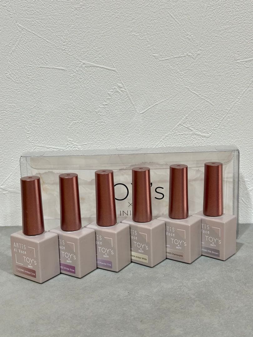 ARTiS di voce×TOY's×INITY マグジェル7ml 6本セット TOY's × INITY ARTiS di voce×トイズマグ 7ml 6色セット T-ADV01~06