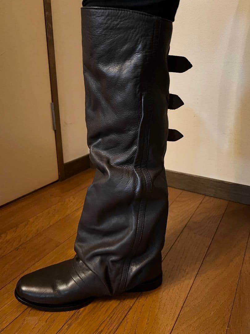 zucca ロングブーツ ズッカ ナウシカブーツ M ブラウン - メルカリ