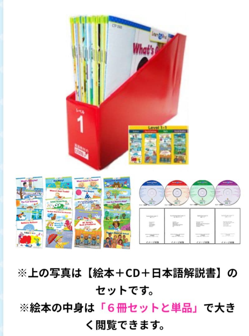 CTP絵本 Learn to Read 24冊セット ＜レベル1-1＞多読絵本