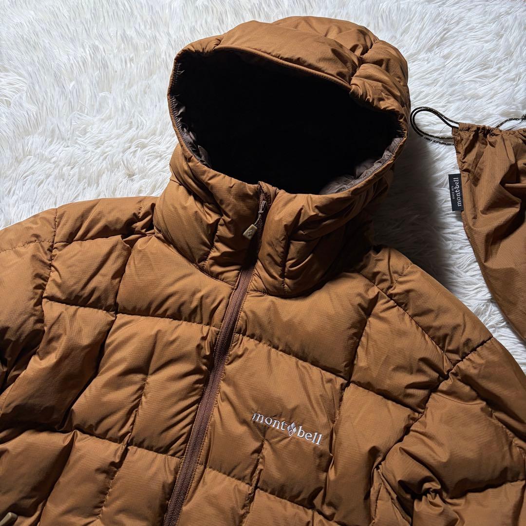 お*る様 美品□モンベル ネージュダウン パーカ ダウンジャケット