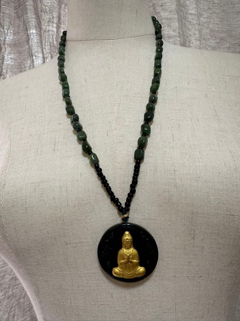 春節祭 和田玉ネックレス - メルカリ