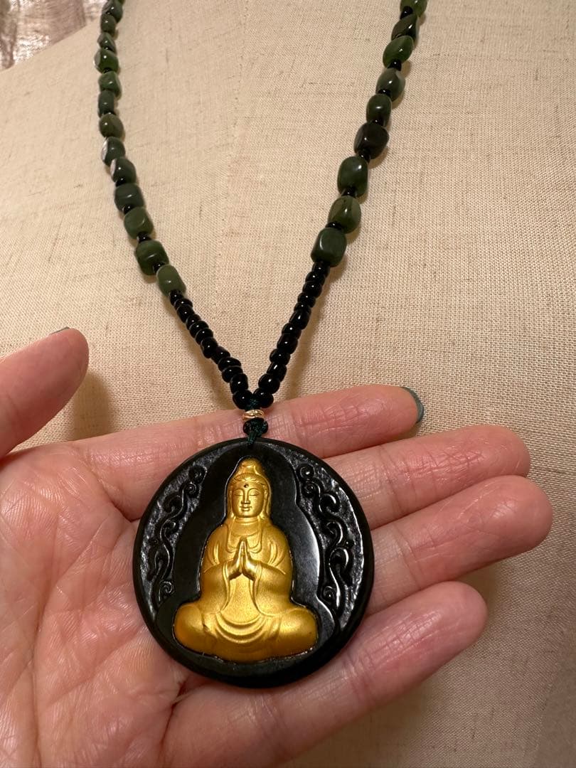 春節祭 和田玉ネックレス - メルカリ