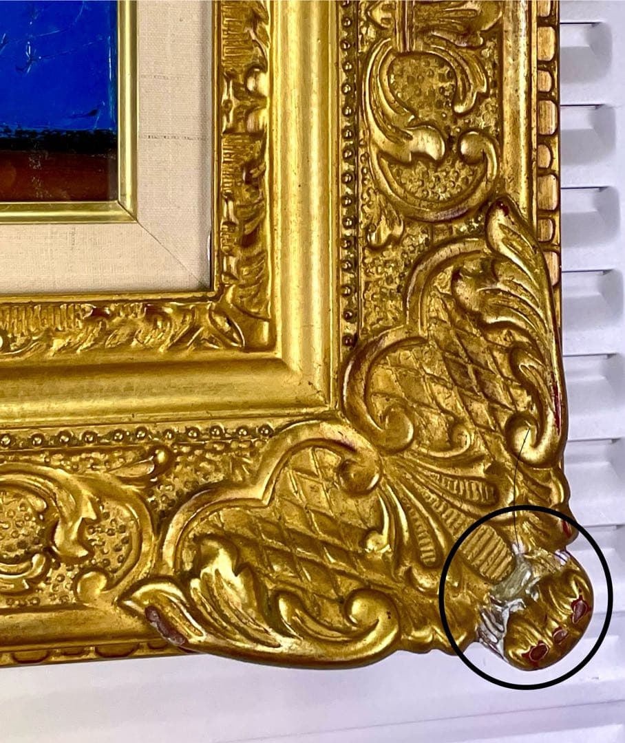 中川力 真作「ばら」 油彩6号 格調高い薔薇図名品 師：有島生馬 - メルカリ