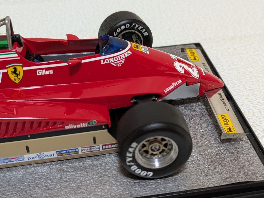 フェラーリ126C2 1982ダブルウィング ジル・ヴィルヌーブ#27 - メルカリ