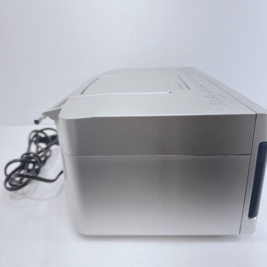 TOSHIBA Aurex ラジオカセットレコーダー シルバー USBポート付き