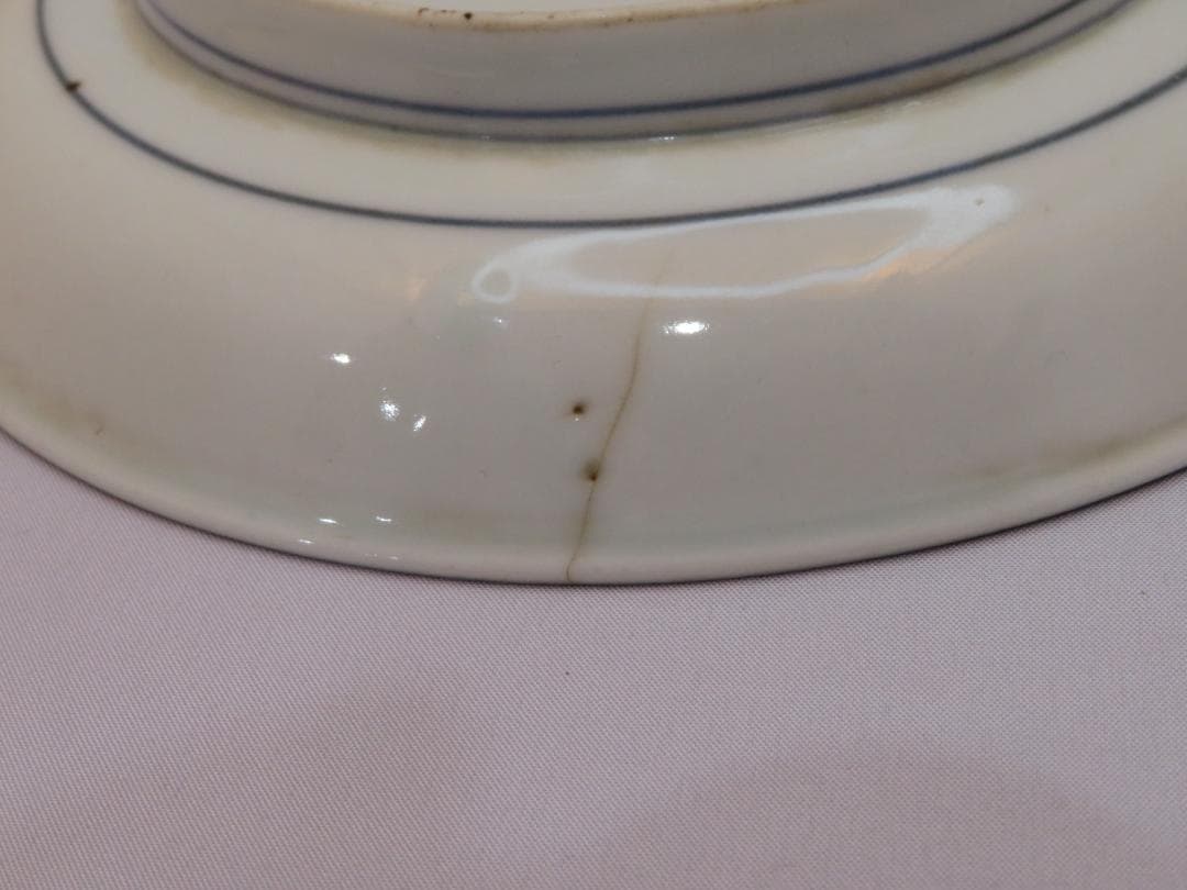 3228 古美術＜値下げ交渉大歓迎＞藍柿 皿 - メルカリ