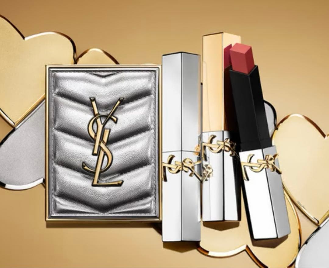 YSL クチュールミニクラッチ100 メタリックコレクション コレクター