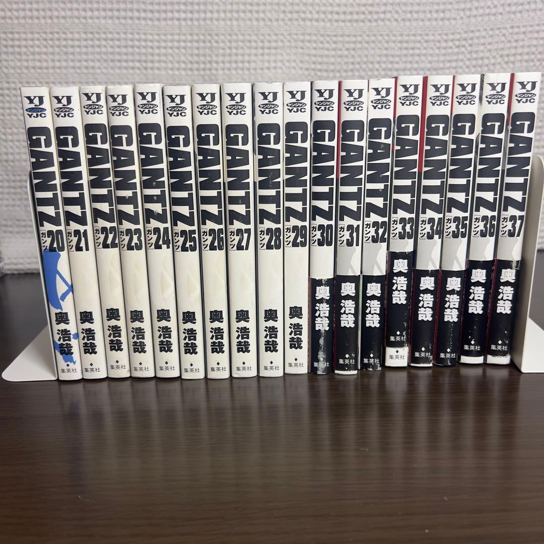 GANTZ 全37巻 完結 30巻以降初版帯付 多数 奥浩哉 名作 全巻セット