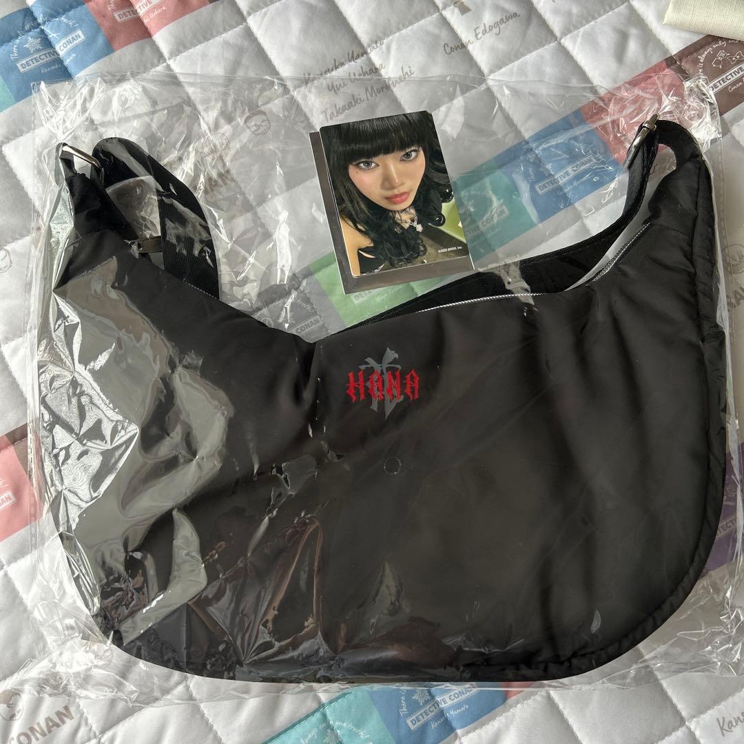 HANA デビュー直前イベント ロゴラウンドバッグ トレーディングカード