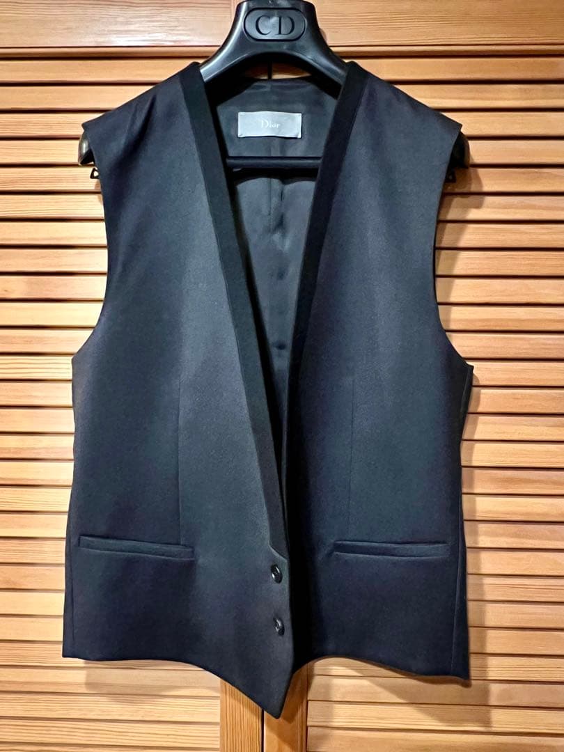 ディオールオム ジレ ベスト ブラック　46カシミア混 楽天市場】ディオールオム（ベスト・ジレ｜トップス）：メンズ