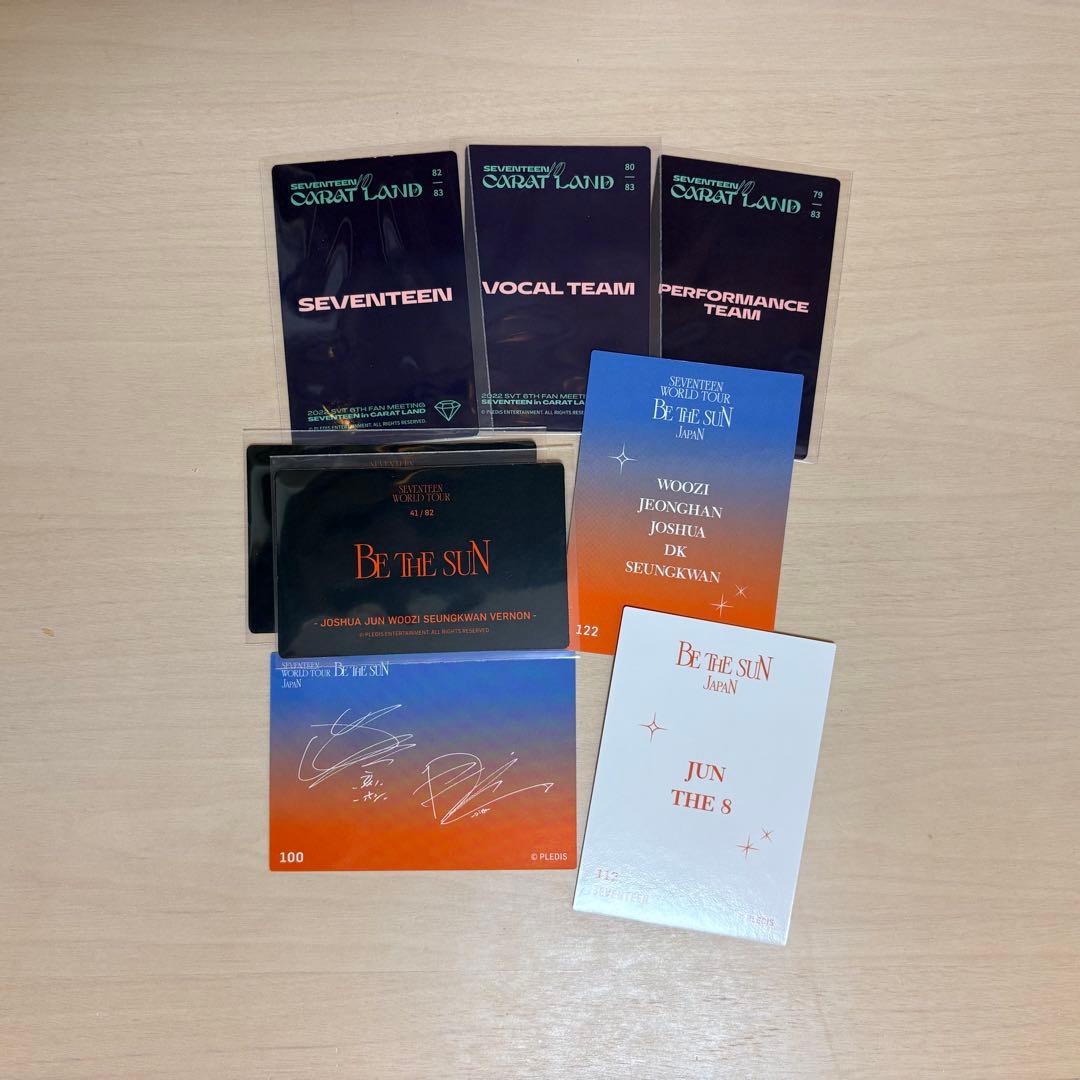 SEVENTEEN 集合 トレカまとめ売り - メルカリ