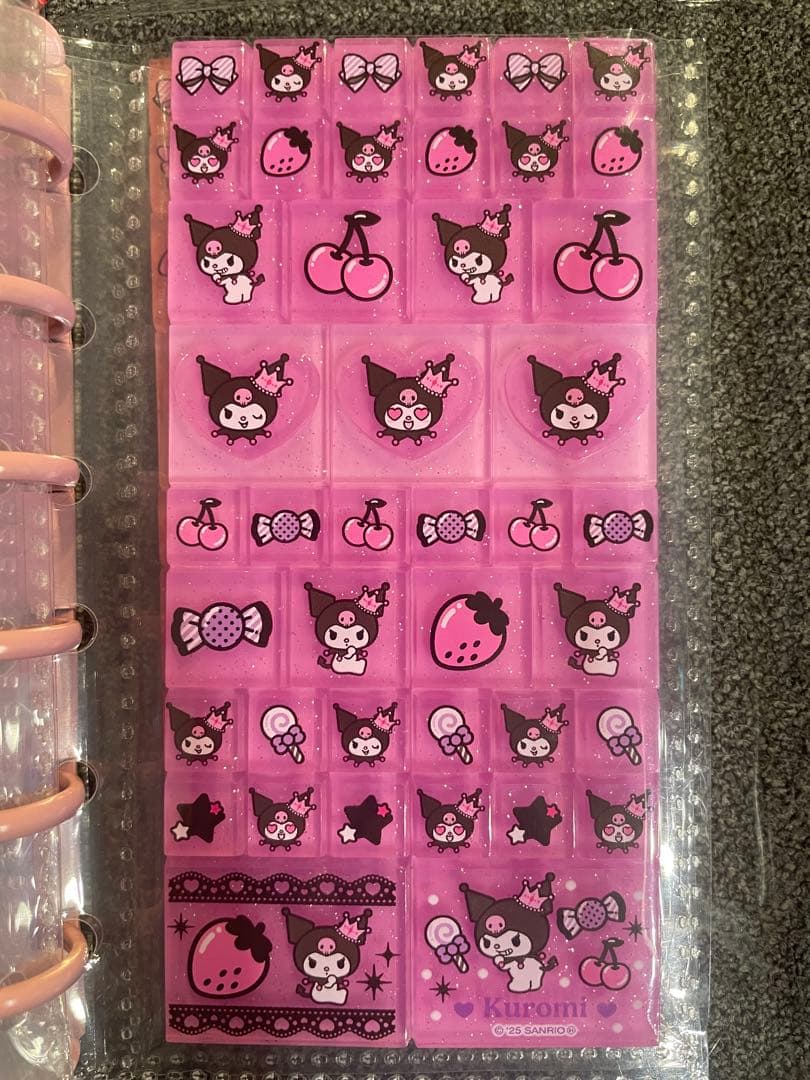 サンリオ ボンボンドロップシール シール手帳 ラブブ - メルカリ