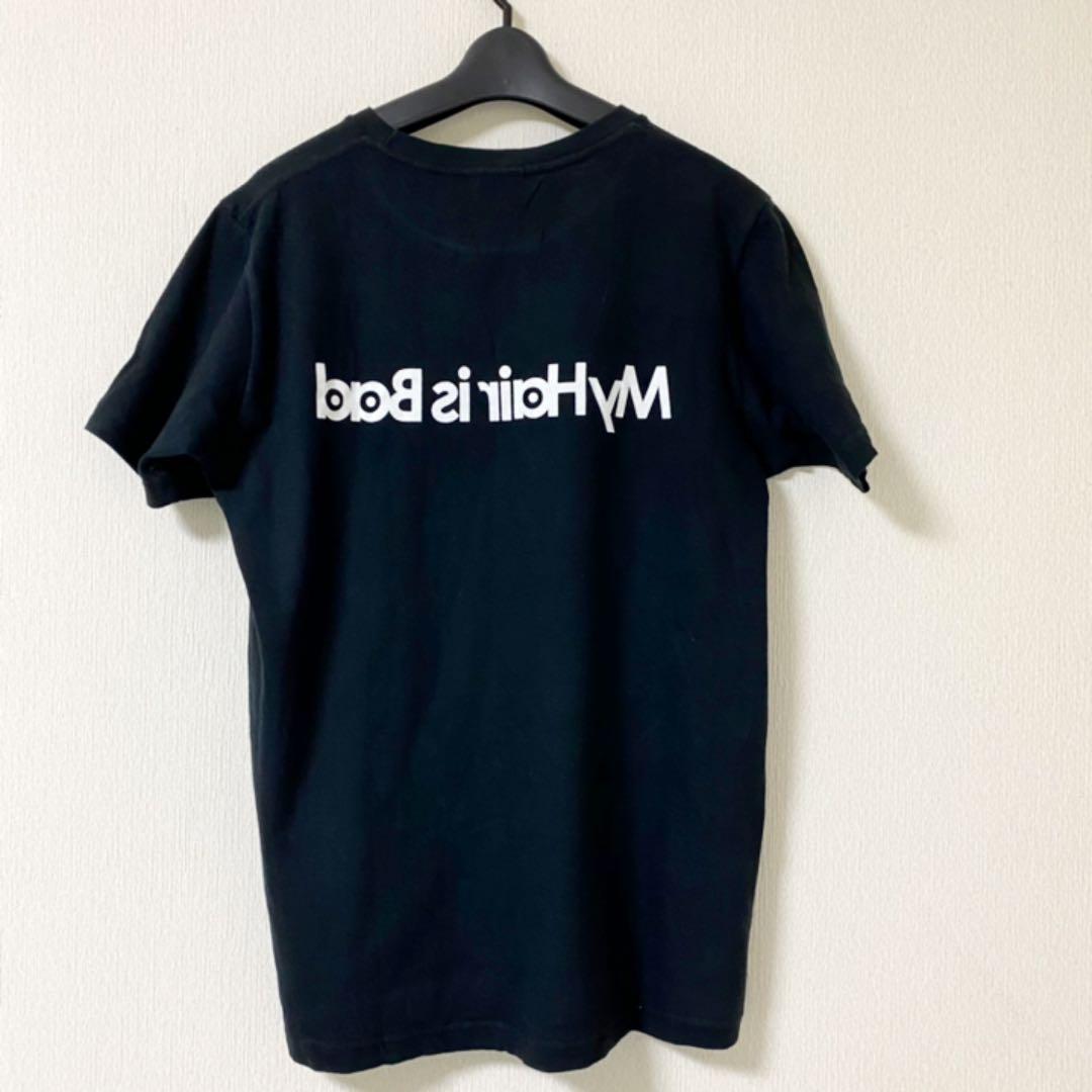 My Hair Is Bad マイヘア 黒TシャツMサイズ - メルカリ