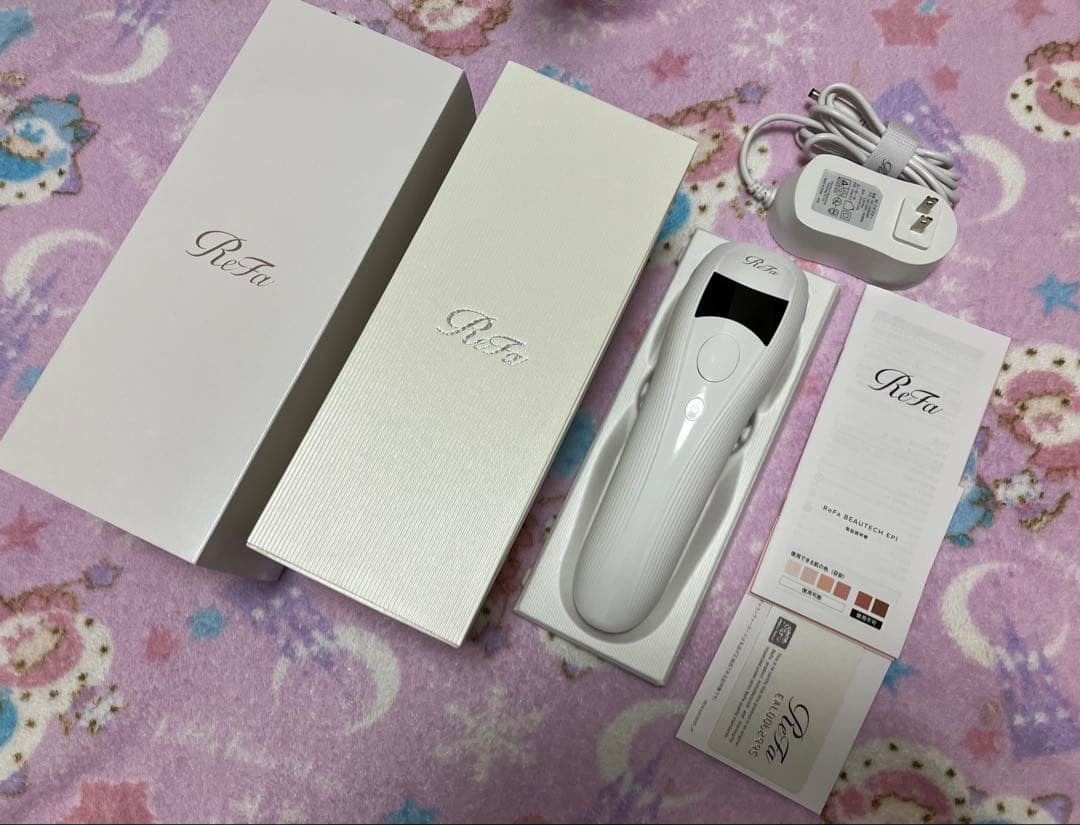 ☆ReFa リファビューテック　エピ　脱毛器　試し打ちのみ美品☆ 楽天市場】【リファ公式店】 リファ 光美容器 ムダ毛 美肌 最新 エピ