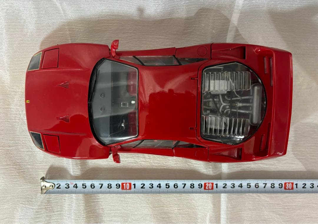 ジャンク】フジミ フェラーリ F40 プラモデル完成品 1/16 - メルカリ
