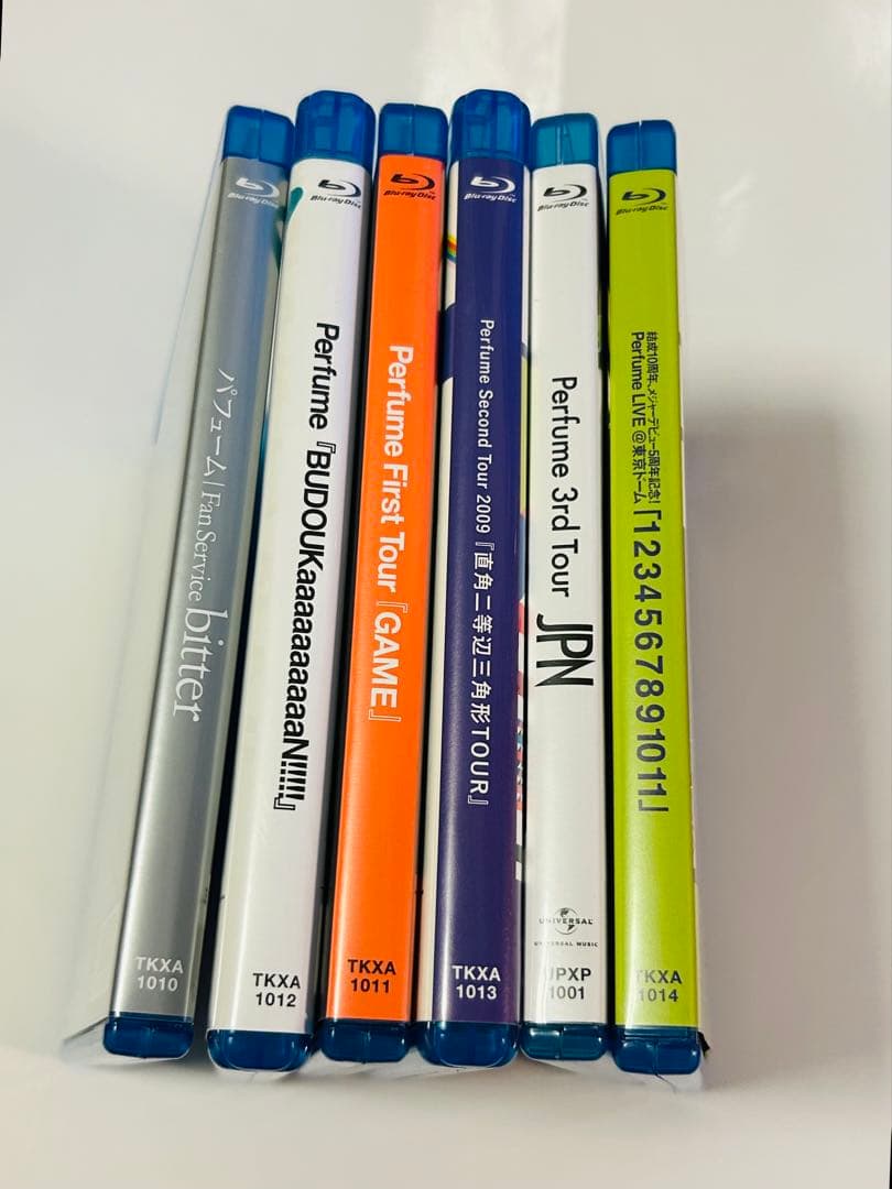 6枚セット ステッカー付き】 初回盤 Perfume 初期 Blu-ra - メルカリ
