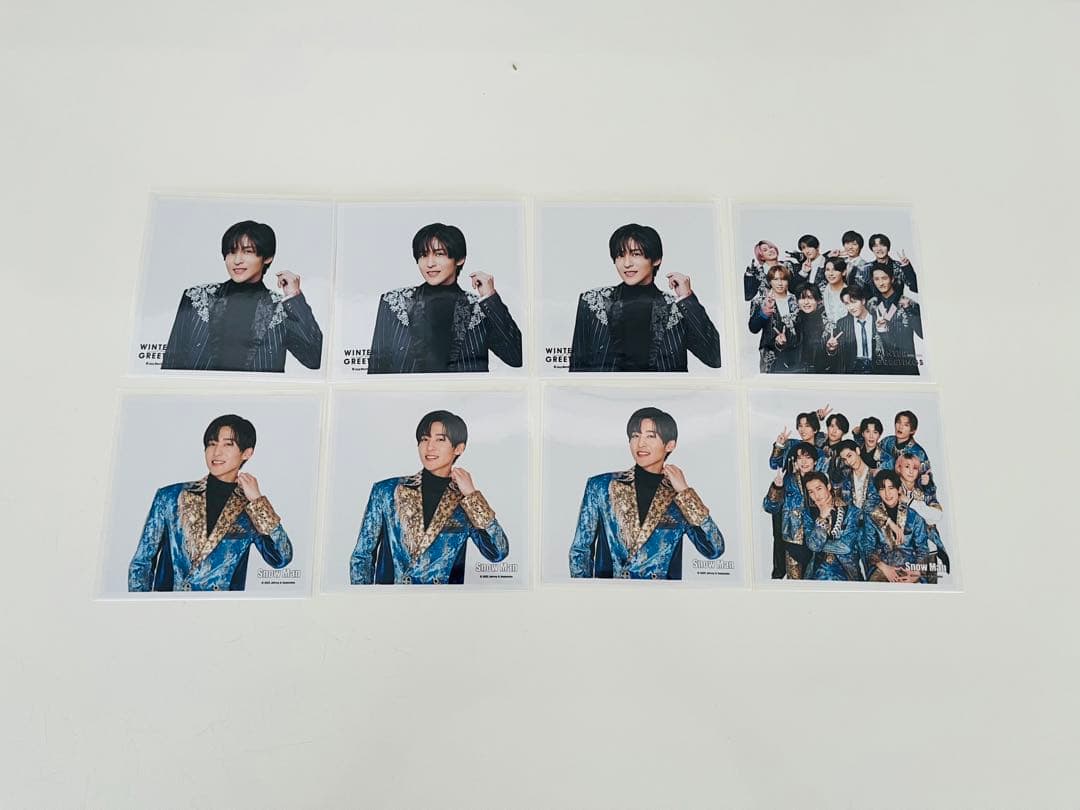 SnowMan 目黒蓮 公式写真 124枚セット