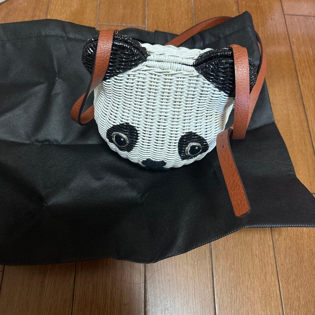 keora keora パンダかごバッグ シャンシャン 上野アドベン 新品未使用