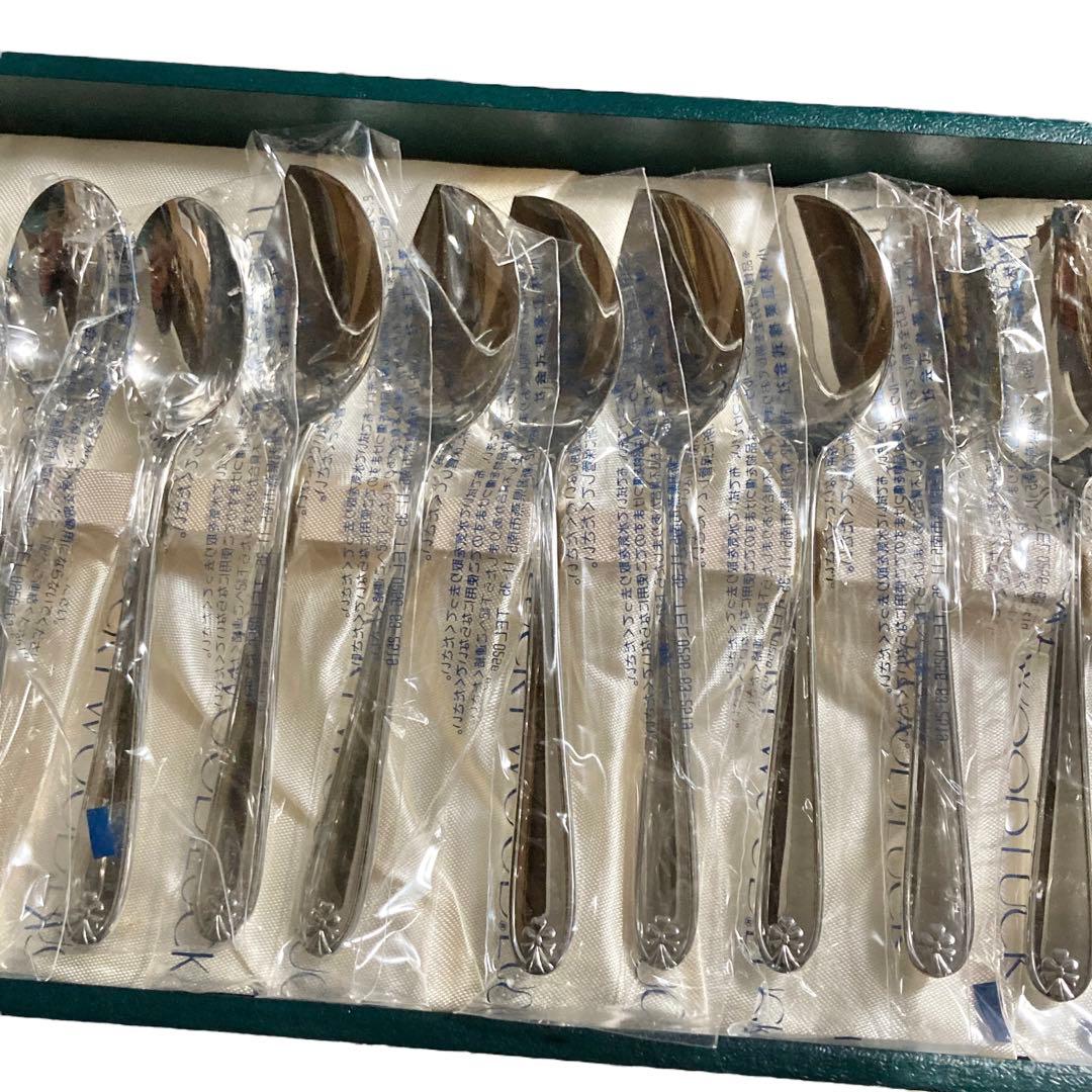 ラッキーウッド 18-10 マリエッタ 40本 カトラリー フルセット