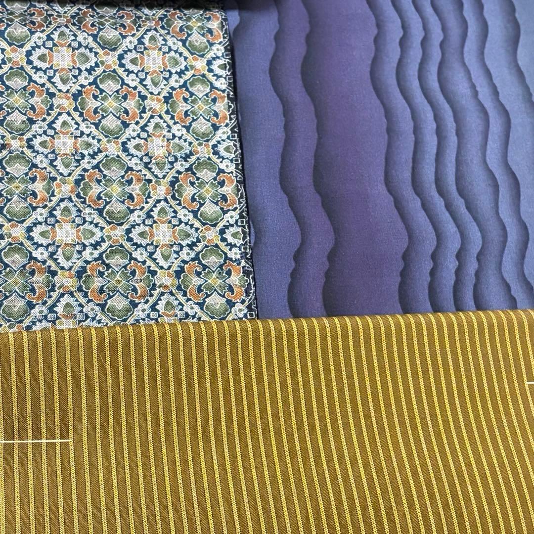 反物】 11本 まとめ売り 着物生地 リメイク 訪問着 江戸小紋 コート他