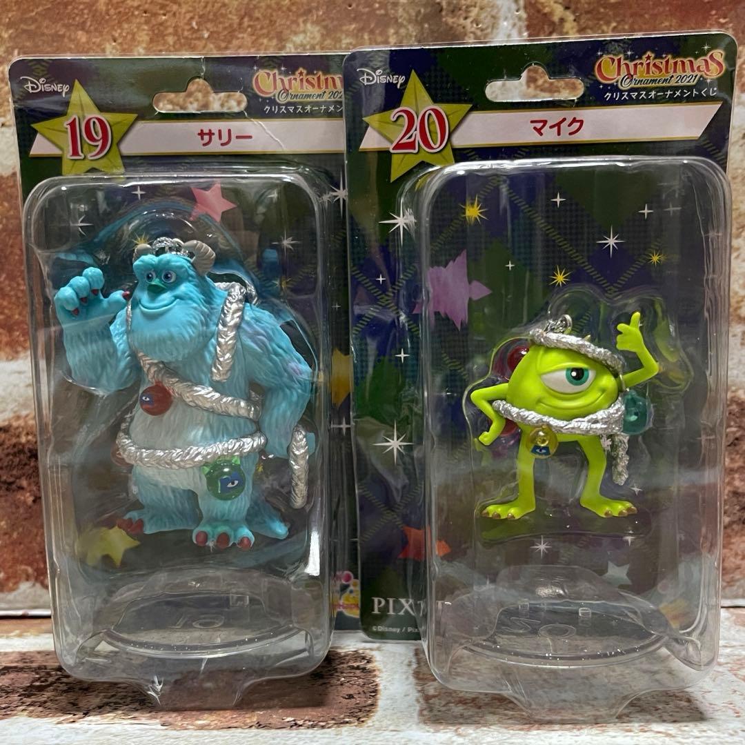 ディズニーピクサー モンスターズインク フィギュア&メダル 5点セット