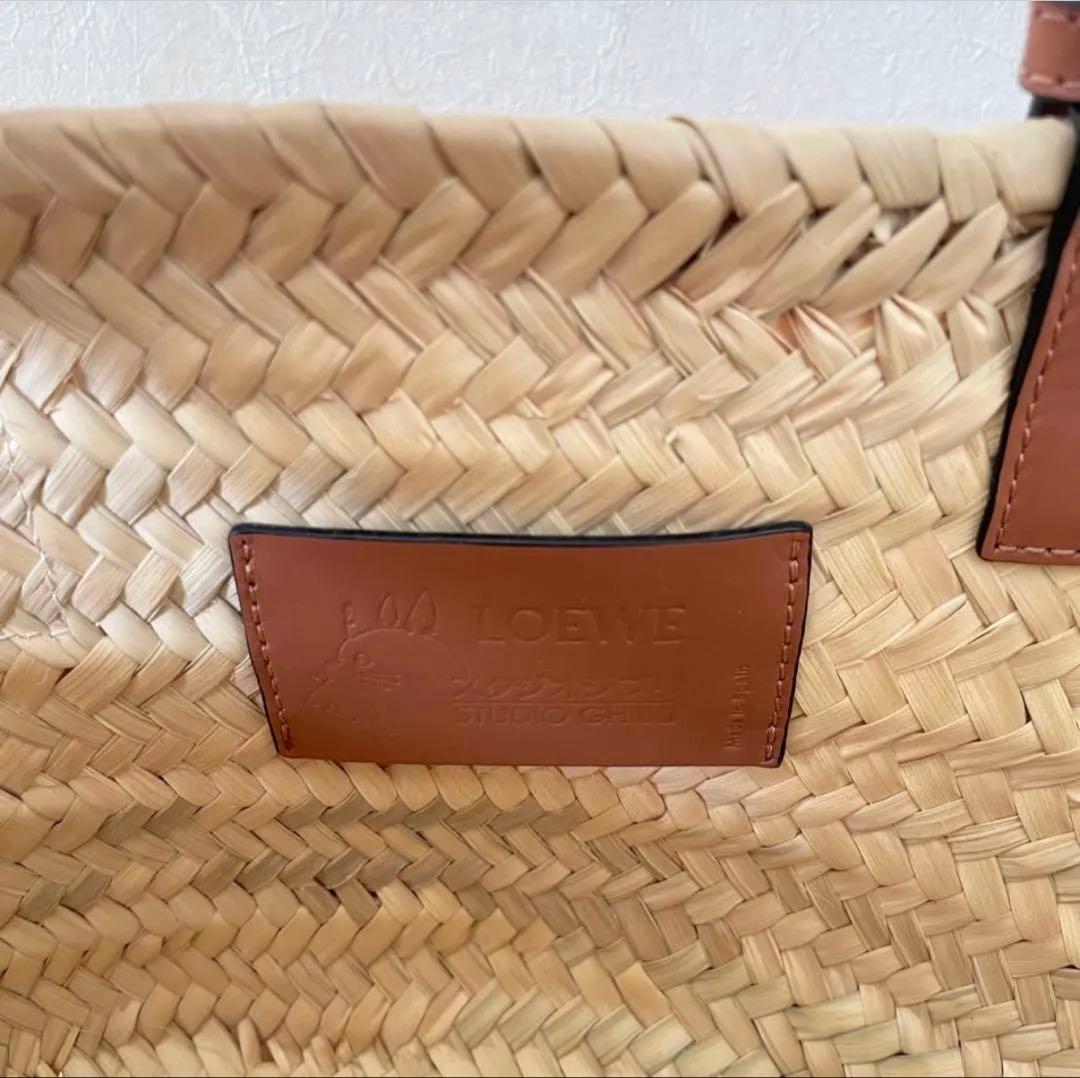 美品】LOEWE 限定かごバッグ まっくろくろすけ ジブリ - メルカリ