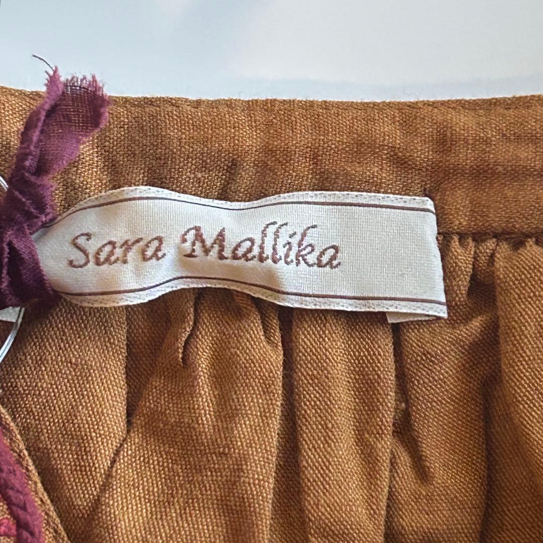 sara mallika サラマリカ ブラウス 刺繍 タッセル プルオーバー - メルカリ