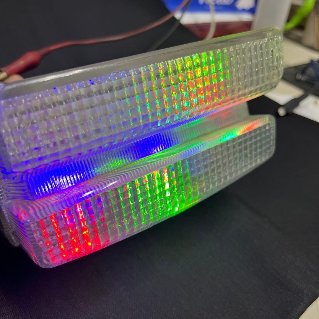 XJR400 4HM クリアテール LED 一部欠け有り - メルカリ