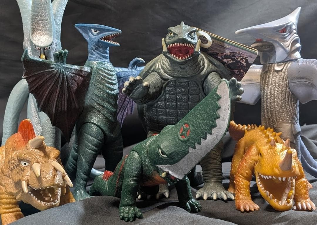 昭和ガメラ＆対戦怪獣（バンダイ）ソフビフィギュア復活大結集