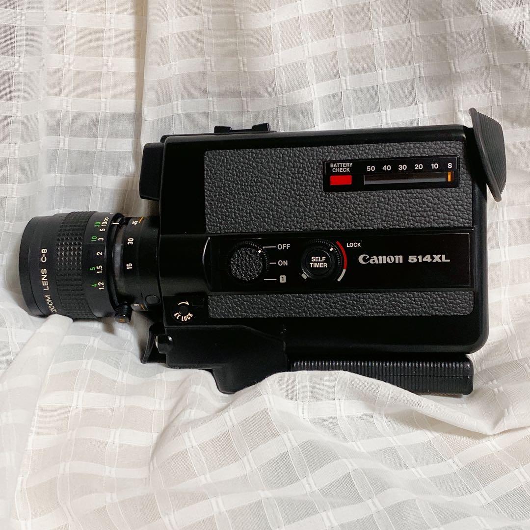 Canon 8ミリフィルムカメラ 514XL 動作確認済み 514XL - キヤノンカメラミュージアム