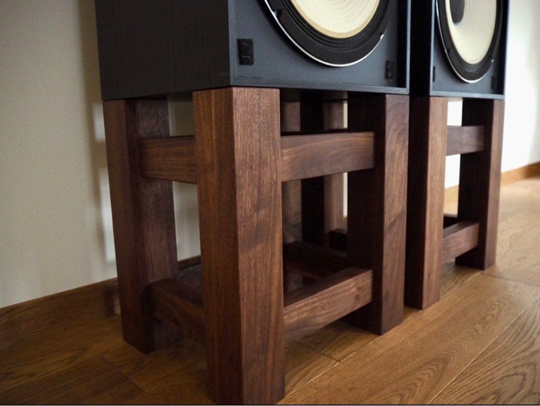 スピーカースタンド JBL 4312 ウォールナット - メルカリ