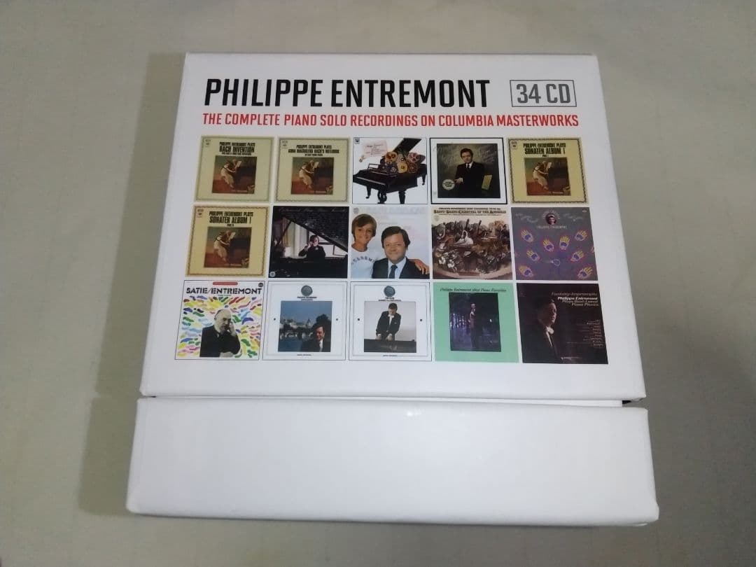 34枚組 PHILIPPE ENTREMONT PIANO SOLO