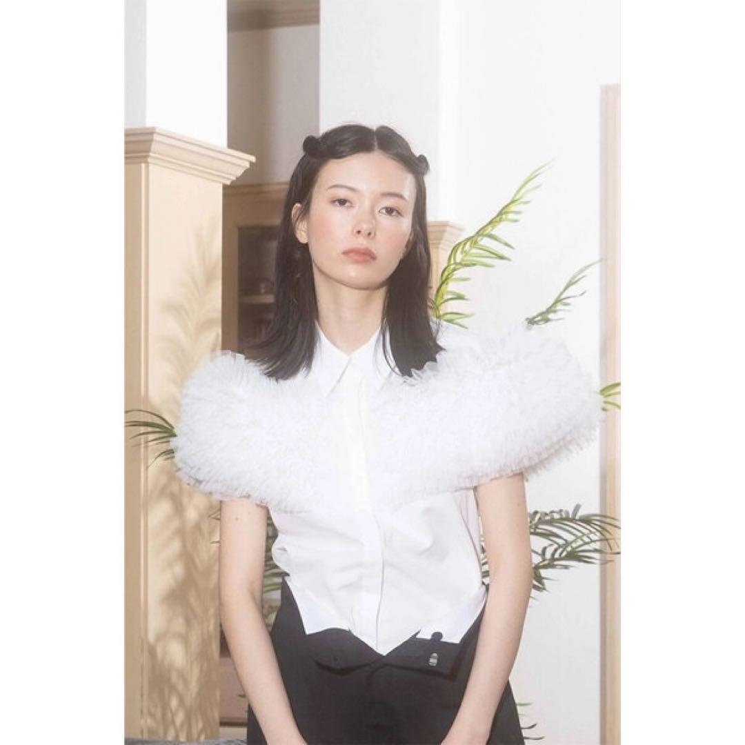 Bibiy CAMILLE SUMMER SHIRT チュールブラウス - メルカリ