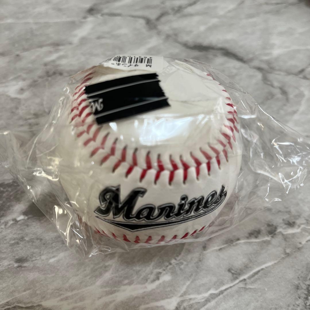 佐々木朗希 選手 千葉ロッテマリーンズ サインボール プリント - メルカリ