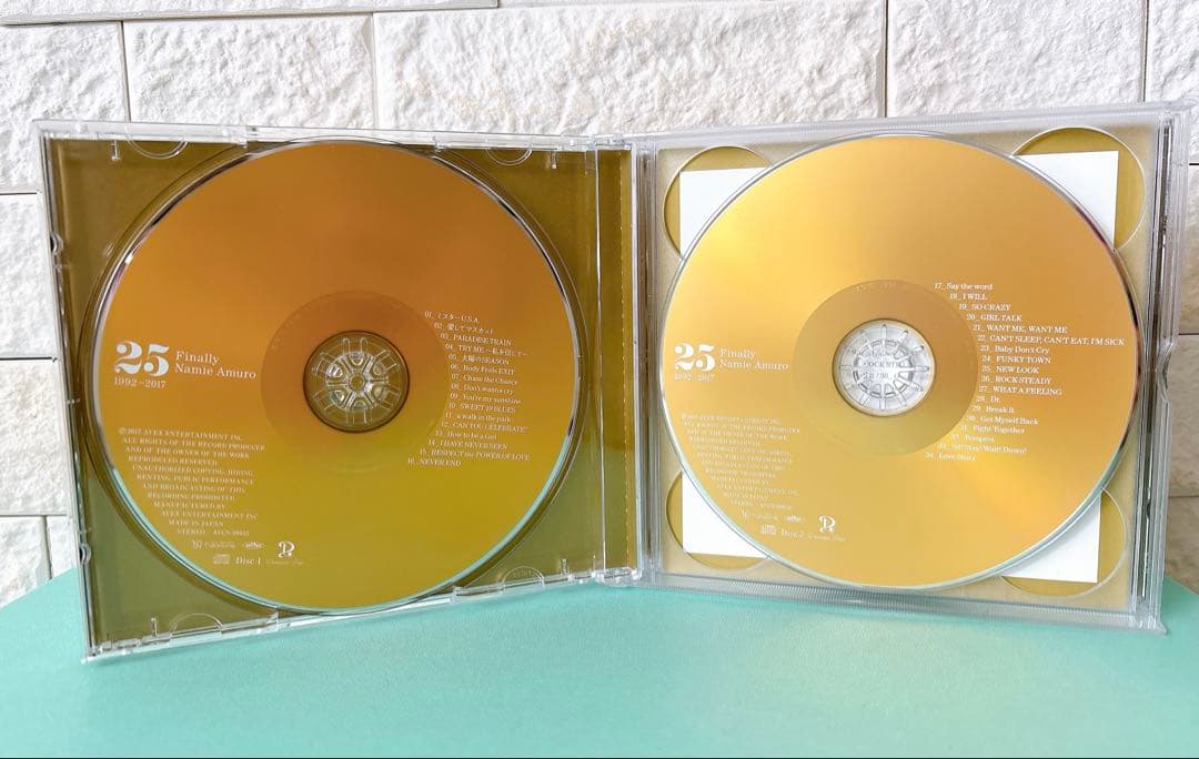 安室奈美恵】 Finally 25thAnniversary ベストアルバム - メルカリ