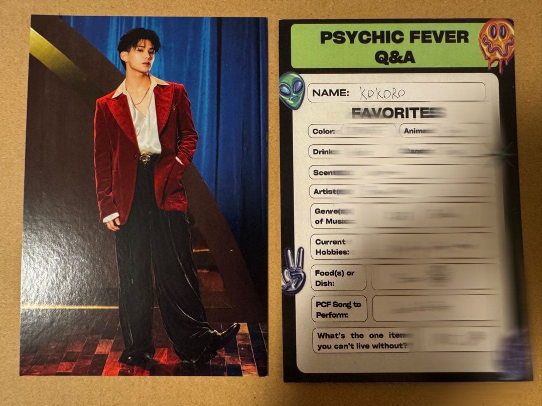 PSYCHIC FEVER 小波津志 ポストカード サイフィ - メルカリ