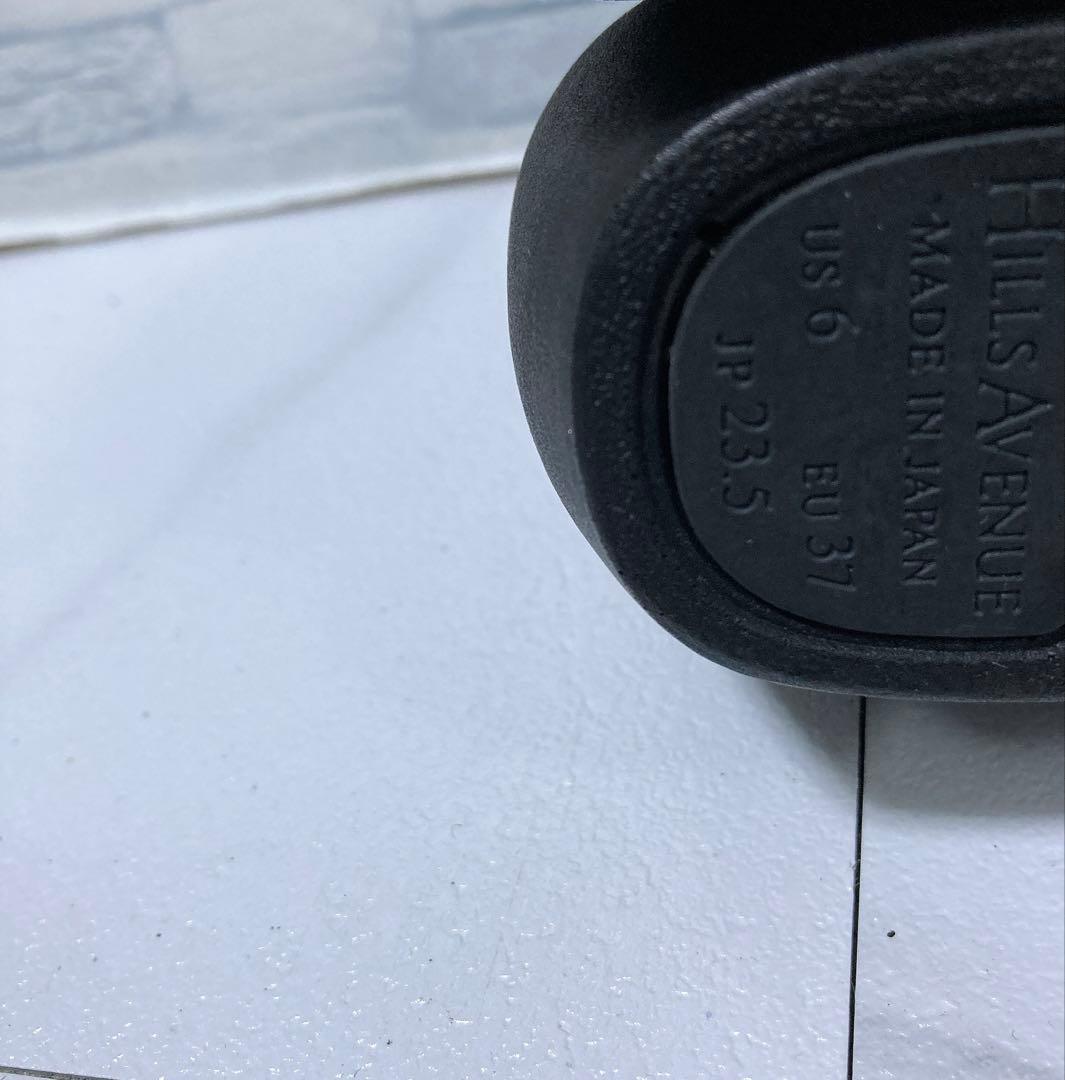 未使用級 ヒルズアベニュー サイドゴアブーツ ウェーブソール レザー